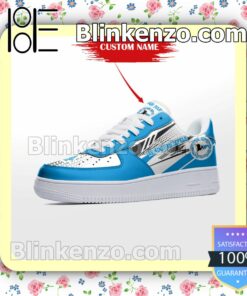 Personalized Bundesliga Arminia Bielefeld Custom Name Nike Air Force Sneakers a
