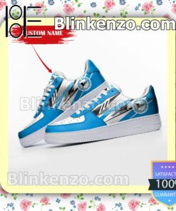 Personalized Bundesliga Arminia Bielefeld Custom Name Nike Air Force Sneakers b