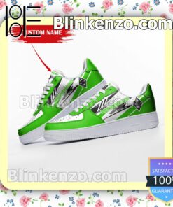 Personalized Bundesliga Borussia Mönchengladbach Custom Name Nike Air Force Sneakers b