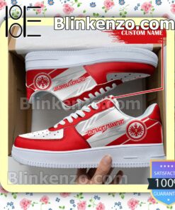Personalized Bundesliga Eintracht Frankfurt Custom Name Nike Air Force Sneakers