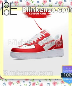 Personalized Bundesliga Eintracht Frankfurt Custom Name Nike Air Force Sneakers a