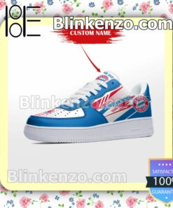 Personalized Bundesliga FC Bayern München Custom Name Nike Air Force Sneakers a