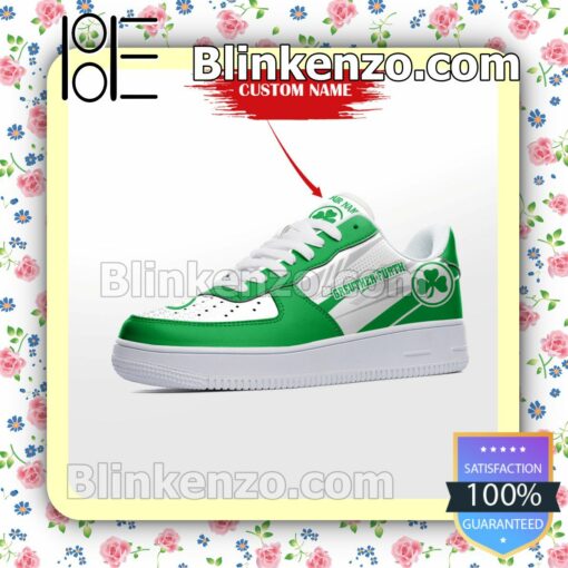 Personalized Bundesliga Greuther Fürth Custom Name Nike Air Force Sneakers a