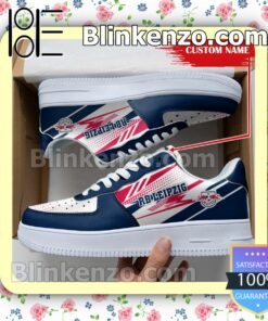 Personalized Bundesliga RB Leipzig Custom Name Nike Air Force Sneakers