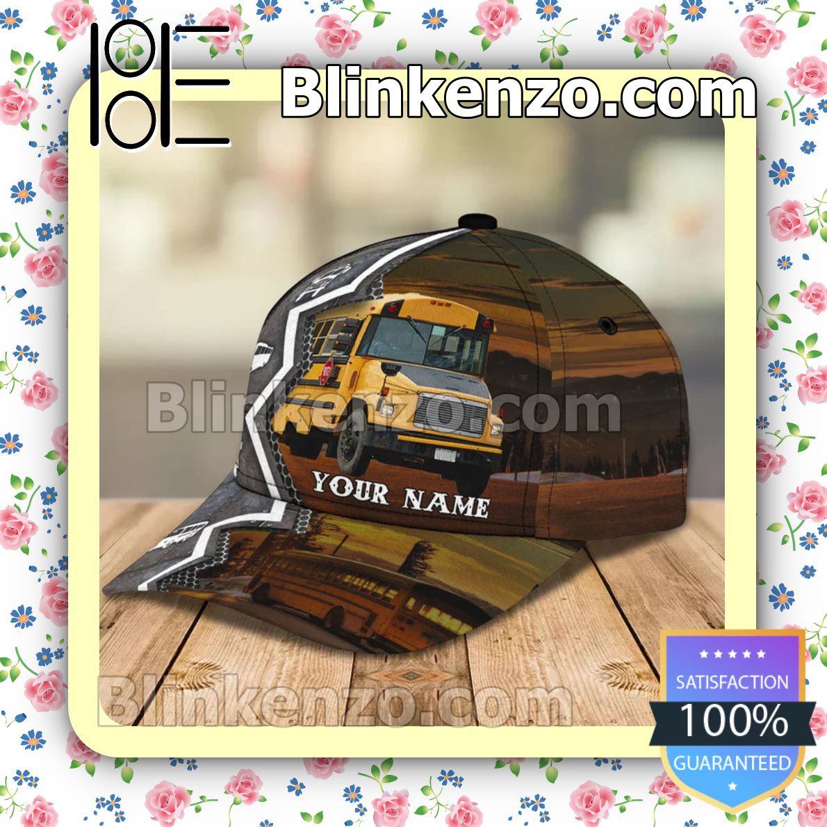 Drop Shipping Personalized Bus Driver Baseball Caps Gift For Boyfriend