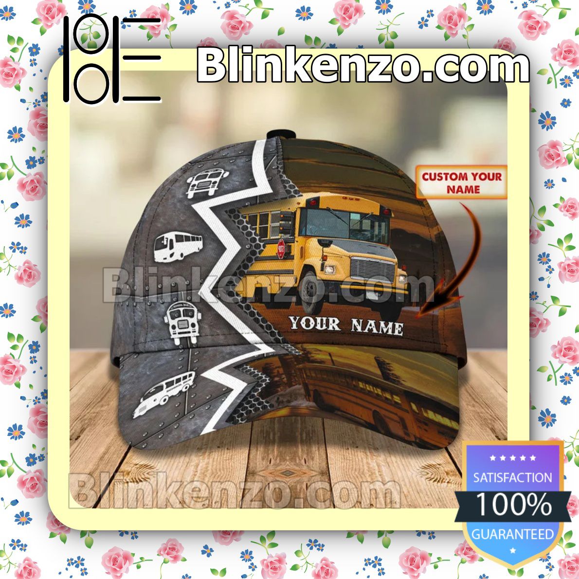 Free Ship Personalized Bus Driver Baseball Caps Gift For Boyfriend