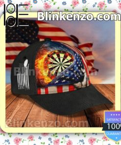 Personalized Darts American Flag Baseball Caps Gift For Boyfriend a
