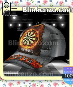 Personalized Darts Fire Grey Baseball Caps Gift For Boyfriend a