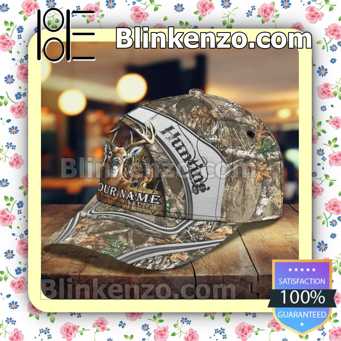 Top Selling Personalized Deer Hunting Baseball Caps Gift For Boyfriend