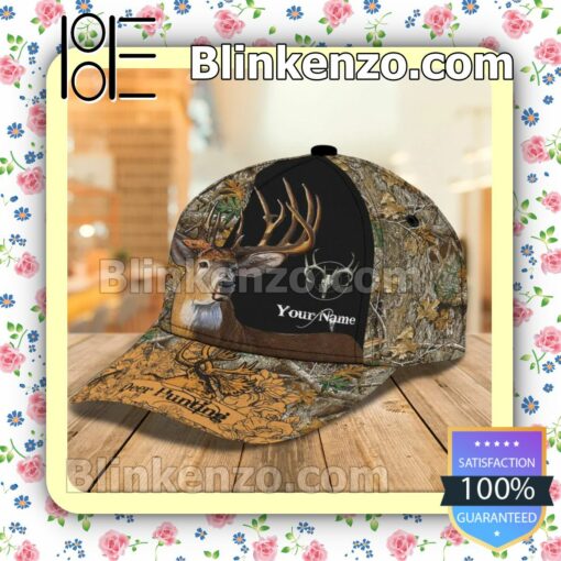 Personalized Deer Hunting Vintage Baseball Caps Gift For Boyfriend a