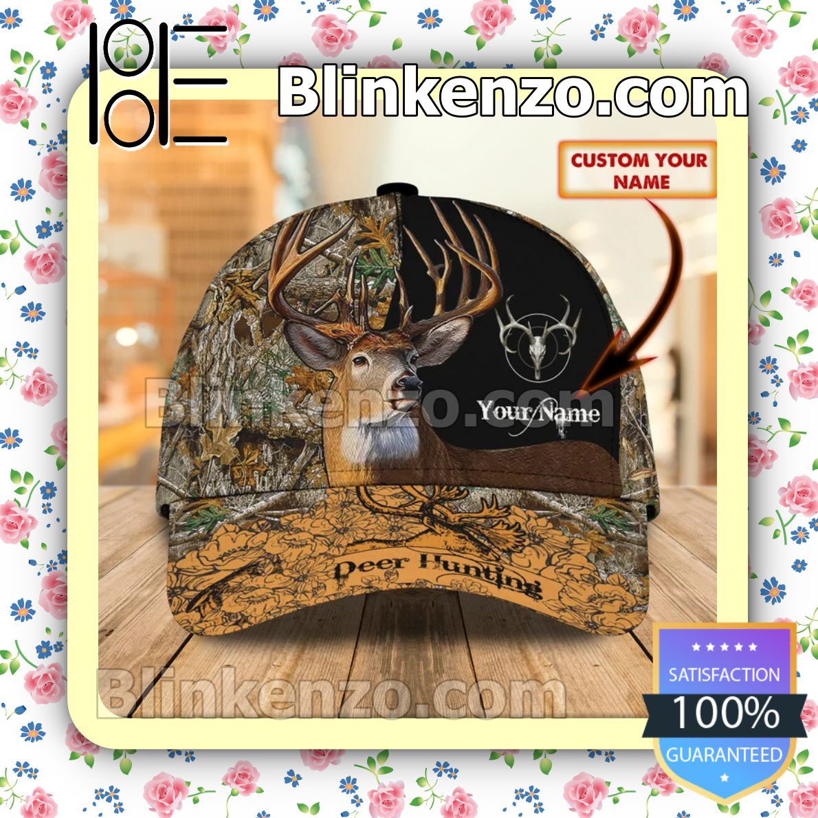 Limited Edition Personalized Deer Hunting Vintage Baseball Caps Gift For Boyfriend