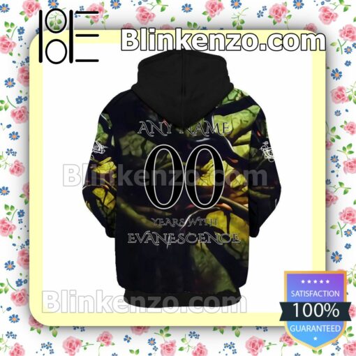 Personalized Evanescence Anywhere But Home Album Cover Hooded Sweatshirt a