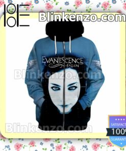 Personalized Evanescence Fallen Album Cover Hooded Sweatshirt