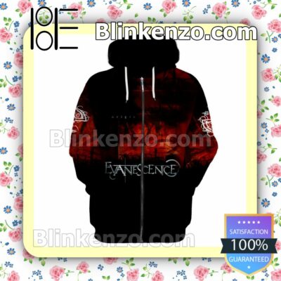 Personalized Evanescence Origin Album Cover Hooded Sweatshirt