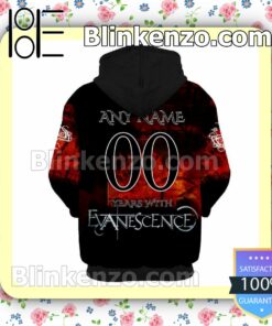 Personalized Evanescence Origin Album Cover Hooded Sweatshirt a