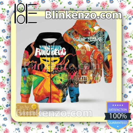 Personalized Funkadelic Take It To The Stage Album Cover Hooded Sweatshirt a