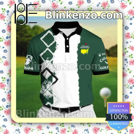 Personalized Golf Masters Tournament Custom Polo Shirt
