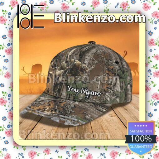 Personalized Hunting Deer Baseball Caps Gift For Boyfriend b