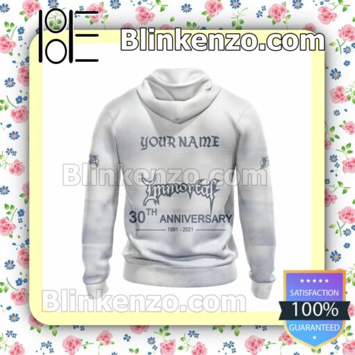 Personalized Immortal Battles In The North Album Cover Hooded Sweatshirt a