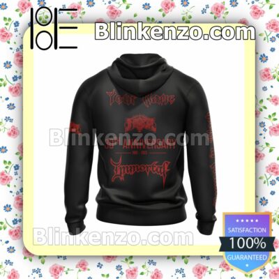 Personalized Immortal Damned In Black Hooded Sweatshirt a