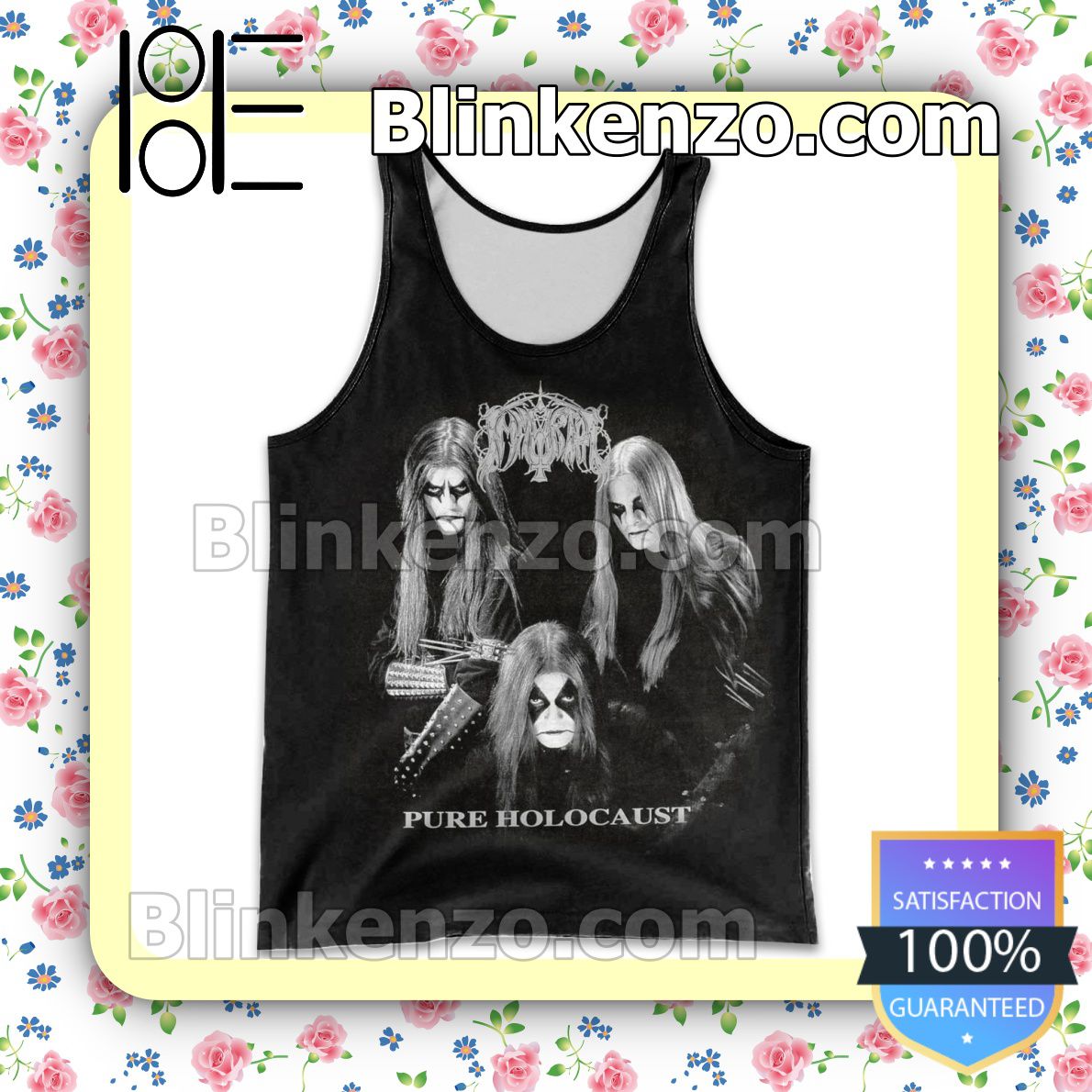 Personalized Immortal Pure Holocaust Album Cover Womens Tank Top