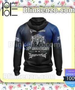 Personalized Immortal Sons Of Northern Darkness Album Cover Hooded Sweatshirt a