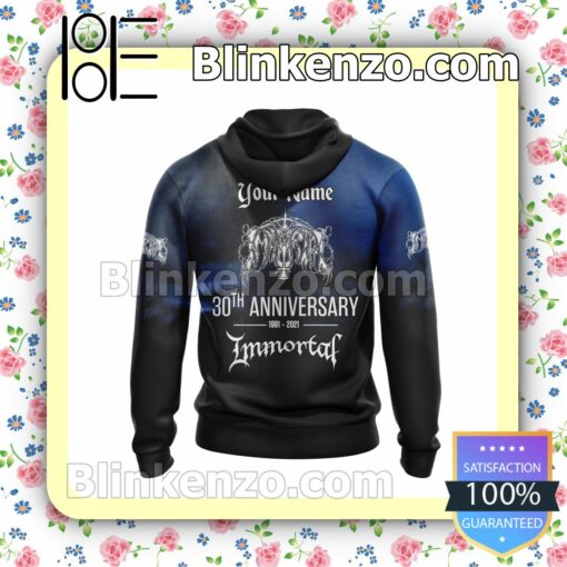 Personalized Immortal Sons Of Northern Darkness Album Cover Hooded Sweatshirt a