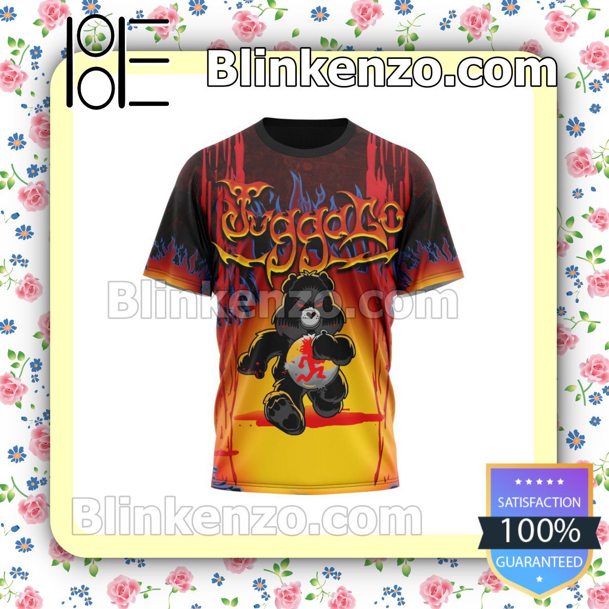 Personalized Insane Clown Posse Juggalo Hatchet Bear Custom Shirt