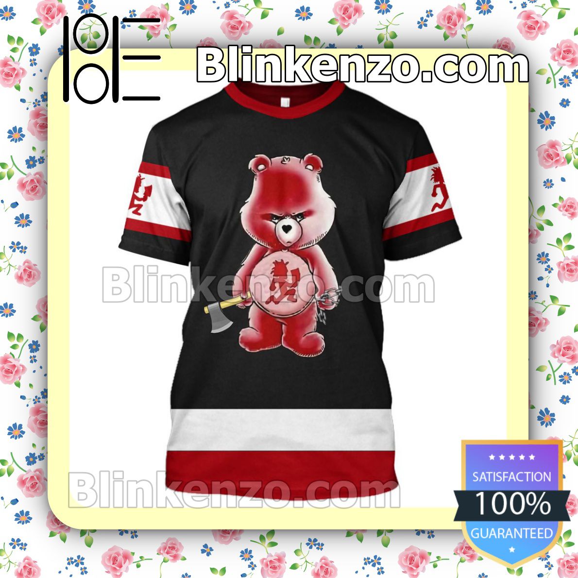 Personalized Insane Clown Posse Red Care Bear Custom Shirt