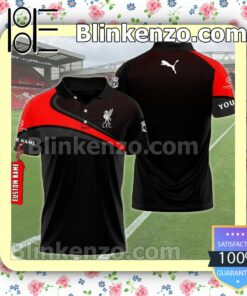 Personalized Liverpool F.c. And Puma Logo Custom Polo Shirt