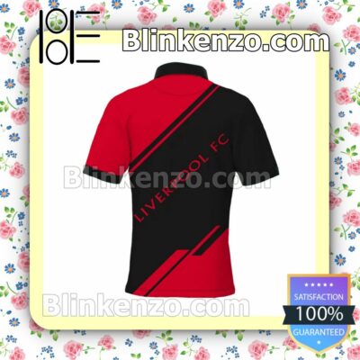 Personalized Liverpool Fc Black And Red Custom Polo Shirt a