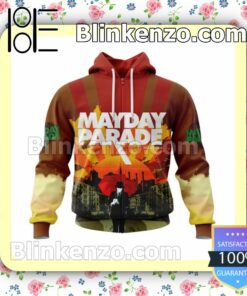 Personalized Mayday Parade A Lesson In Romantics Album Cover Hooded Sweatshirt