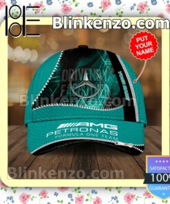 Personalized Mercedes Amg Petronas Formula One Team Driven By Each Other Baseball Caps Gift For Boyfriend