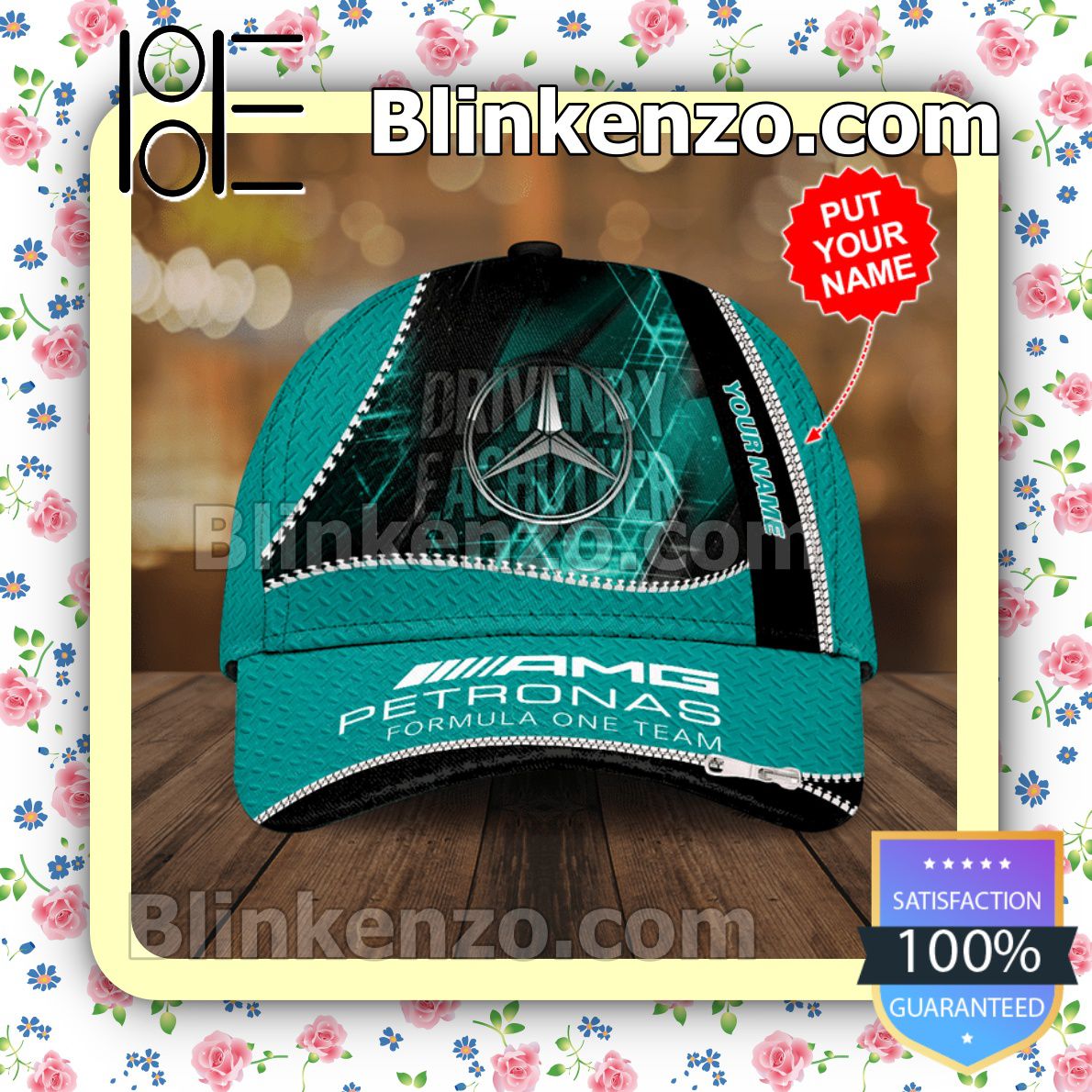 Rating Personalized Mercedes Amg Petronas Formula One Team Driven By Each Other Baseball Caps Gift For Boyfriend