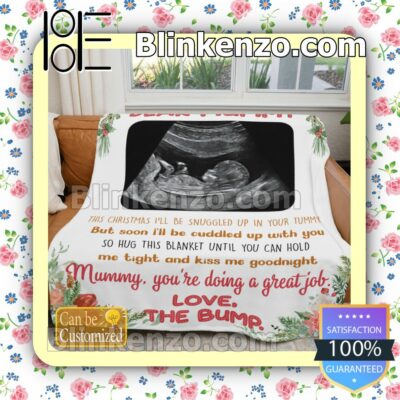 Personalized Mummy You're Doing A Great Job Soft Cozy Blanket b
