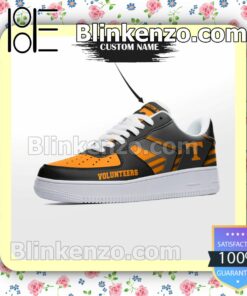 Personalized NCAA Tennessee Volunteers Custom Name Nike Air Force Sneakers b