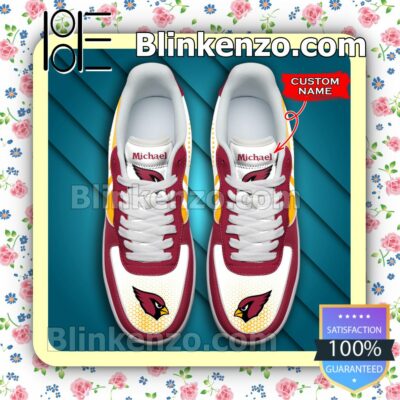 Personalized NFL Arizona Cardinals Custom Name Nike Air Force Sneakers