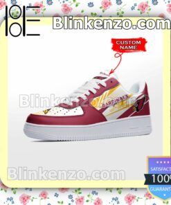 Personalized NFL Arizona Cardinals Custom Name Nike Air Force Sneakers b
