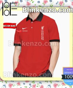 Personalized Nike Logo Liverpool F.c. You'll Never Walk Alone Custom Polo Shirt