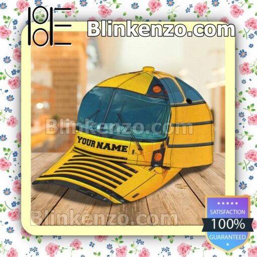 Personalized School Bus Baseball Caps Gift For Boyfriend a