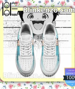 Phil The Promised Neverland Anime Nike Air Force Sneakers a