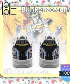 Phoenix Ikki Uniform Saint Seiya Anime Nike Air Force Sneakers b