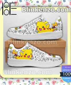 Pikachu Pokemon Nike Air Force Sneakers