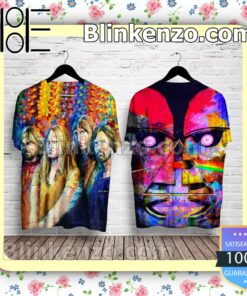 Pink Floyd Colorful Painting Art Custom T-shirts