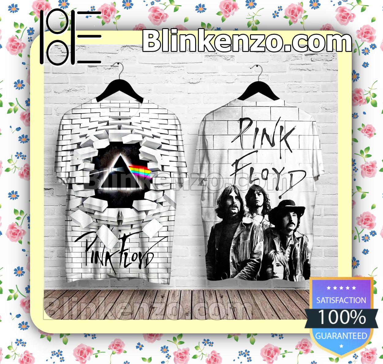 Discount Pink Floyd The Wall Broken Custom Shirt