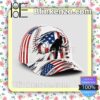 Pitching American Flag Pattern Classic Hat Caps Gift For Men