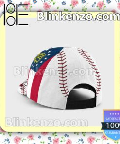 Pitching Georgia Flag Pattern Classic Hat Caps Gift For Men a