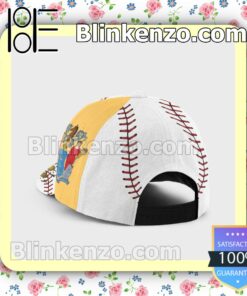 Pitching New Jersey Flag Pattern Classic Hat Caps Gift For Men a