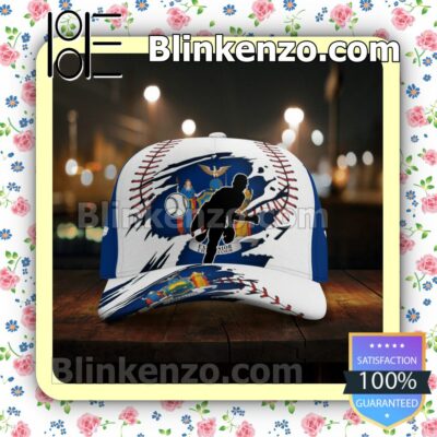 Pitching New York Flag Pattern Classic Hat Caps Gift For Men x