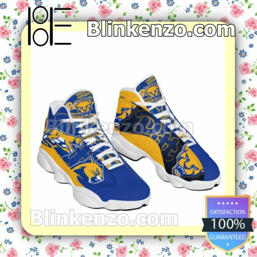 Pittsburgh Panthers Jordan Mens Air 13 Retro Print a